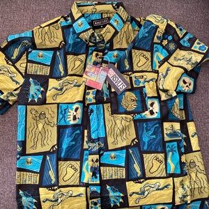 RSVLTS x Monsters, button up